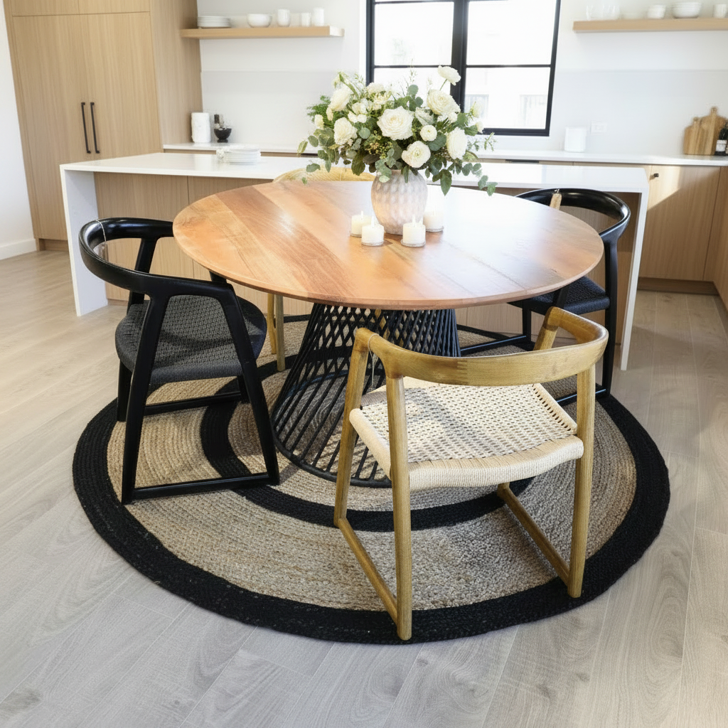 Mesa Lucerna Roble De Demolición 130Cm Mesa