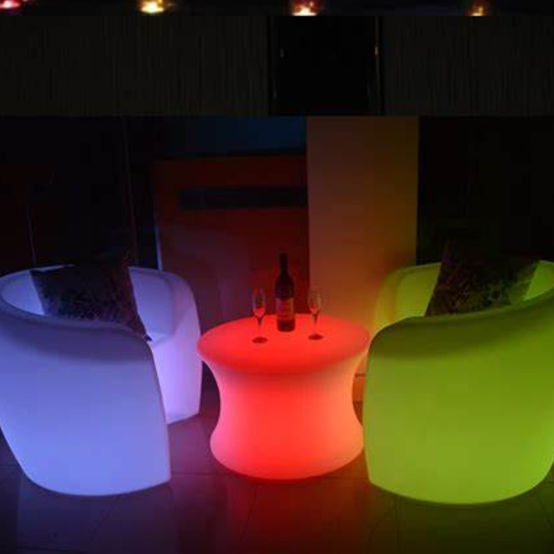 Mesa Led 71X41 Cm Mueble Led