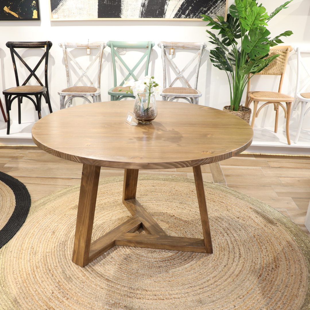 Mesa Roberta Pino 120Cm Mesa