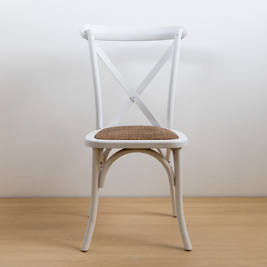 Silla Crossback Blanca