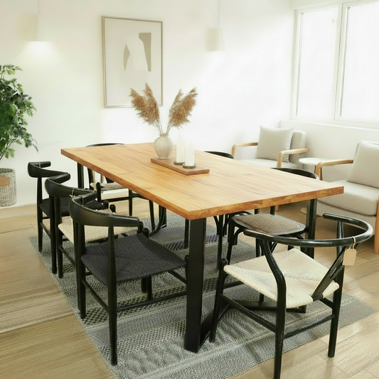 Mesa Filippa Roble De Demolición 200X100Cm Mesa