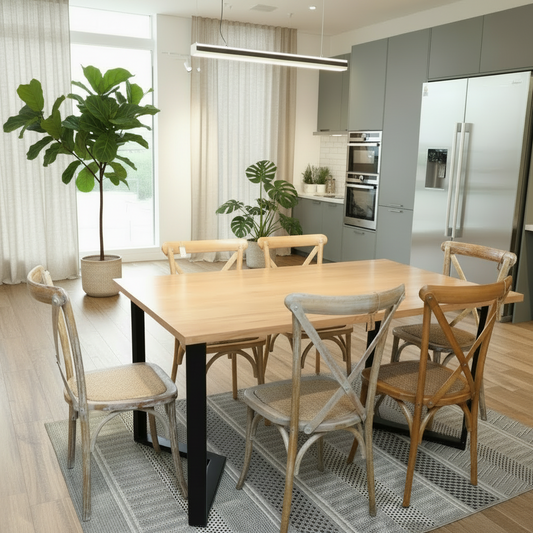 Mesa Filippa Roble Nuevo 160X100Cm Mesa