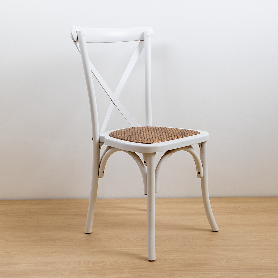 SILLA CROSSBACK BLANCA
