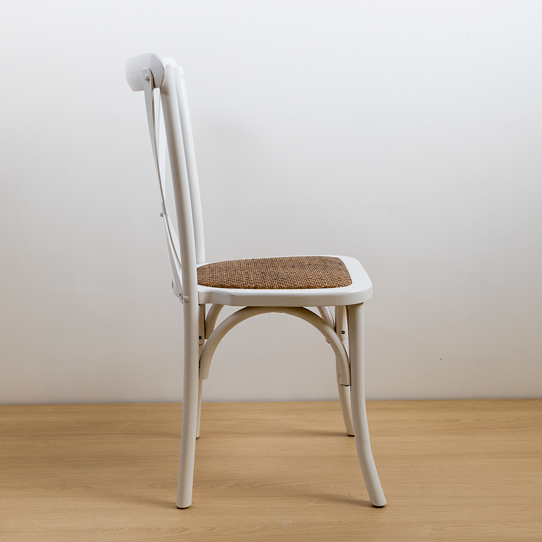 SILLA CROSSBACK BLANCA