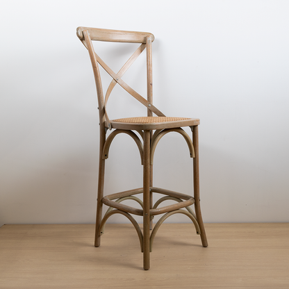 TABURETE CROSSBACK ALBAYALDE