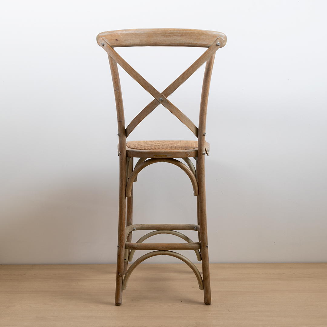 TABURETE CROSSBACK ALBAYALDE