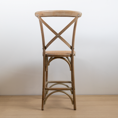 TABURETE CROSSBACK ALBAYALDE