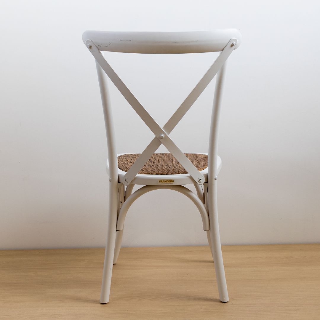 SILLA CROSSBACK BLANCA