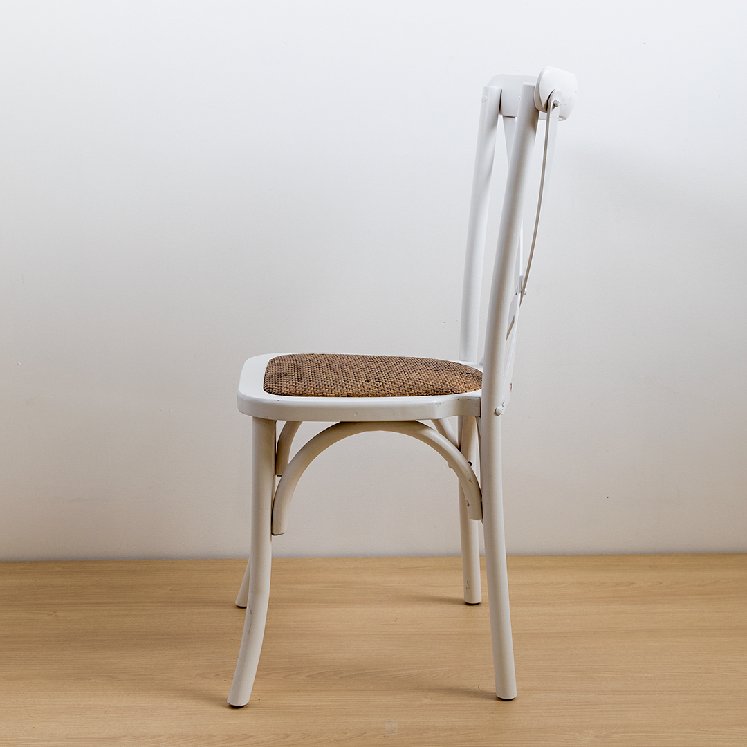 SILLA CROSSBACK BLANCA