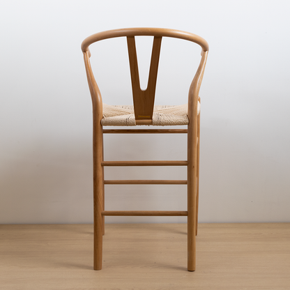 TABURETE WISHBONE NATURAL