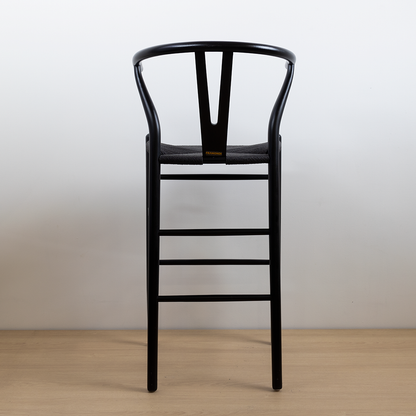 TABURETE WISHBONE NEGRO BLACK