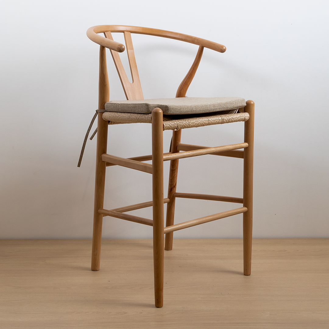 COJÍN LINO TABURETE WISHBONE