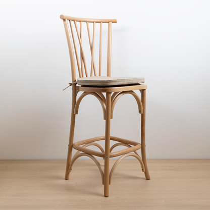 COJÍN BEIGE LINO CROSSWOOD