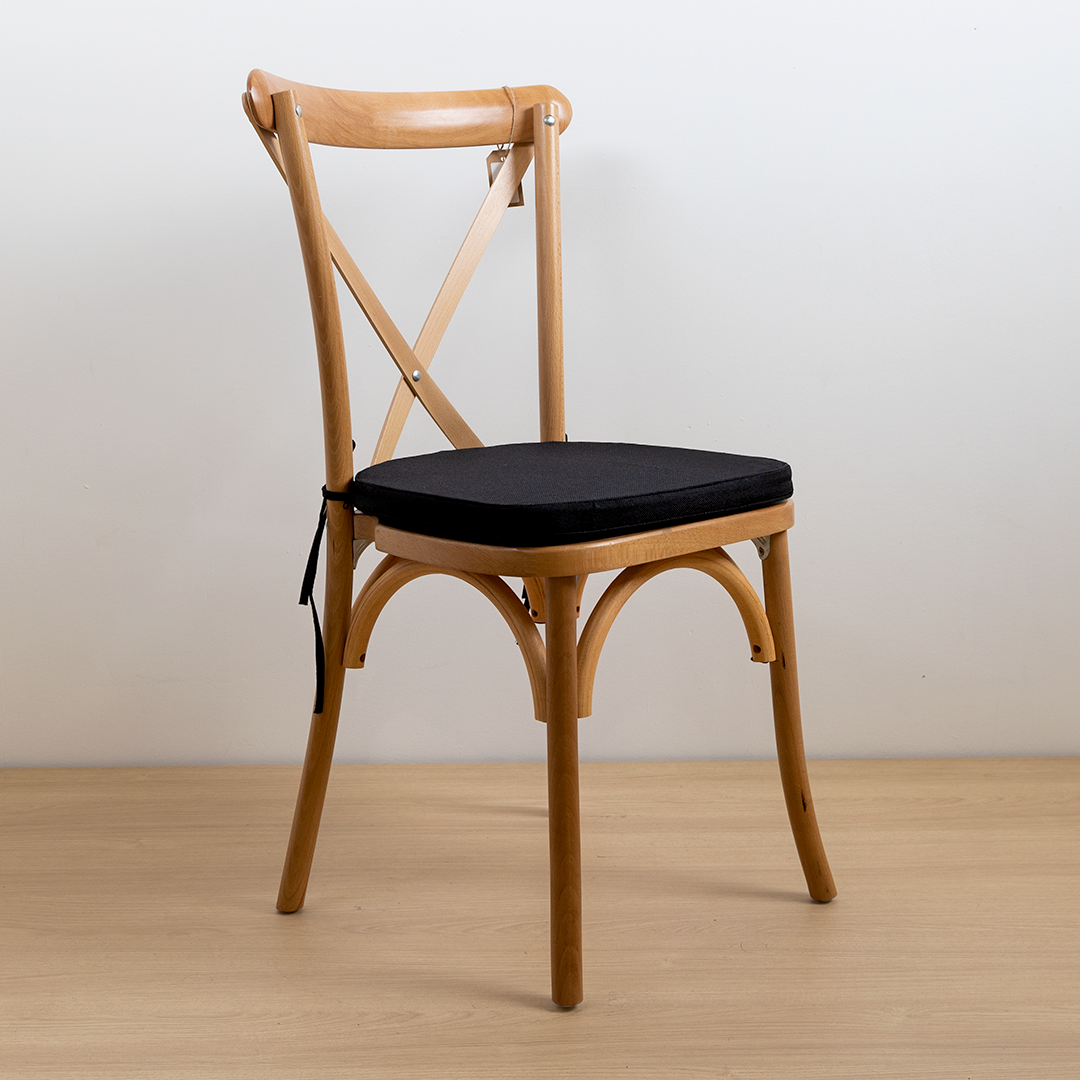 COJÍN NEGRO LINO CROSSBACK