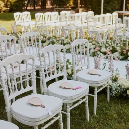 Silla Napoleon Resina Blanca