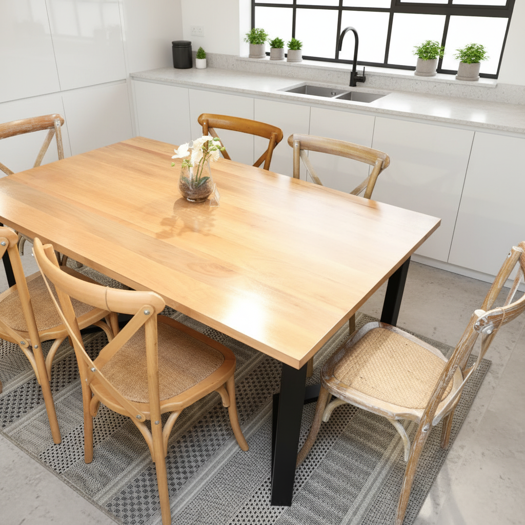 Mesa Filippa Roble Americano 180X100Cm Mesa
