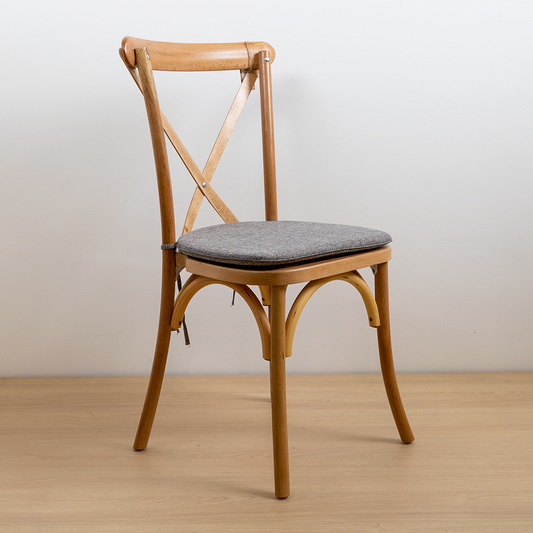 COJÍN LINO GRIS CROSSBACK