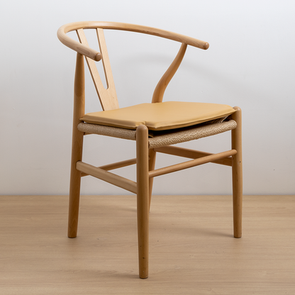 COJIN ECO CUERO TABACO WISHBONE