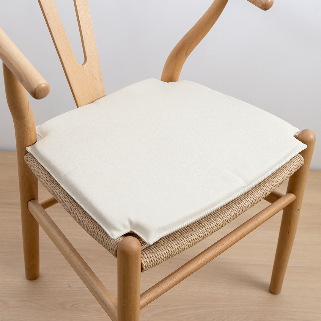 COJIN ECO CUERO WISHBONE CRUDO