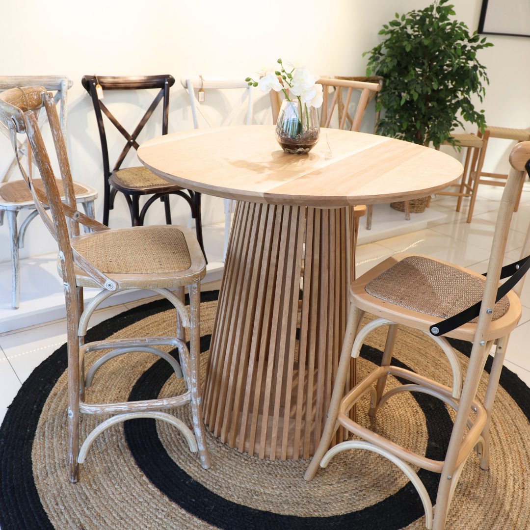 Mesa Martina Lenga 100Cm X 95Cm De Alto Mesa