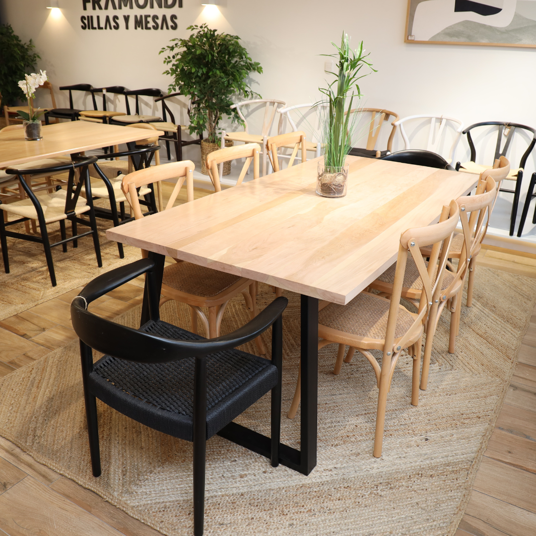 Mesa Magnolia Lenga 8P 200X100 Cm Mesa