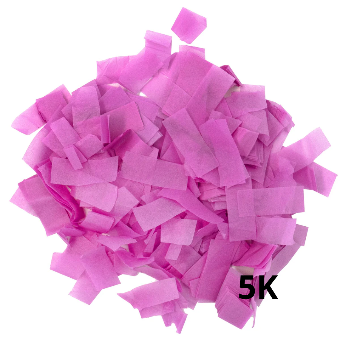 Papel Confetti Rosado (pink) 5K