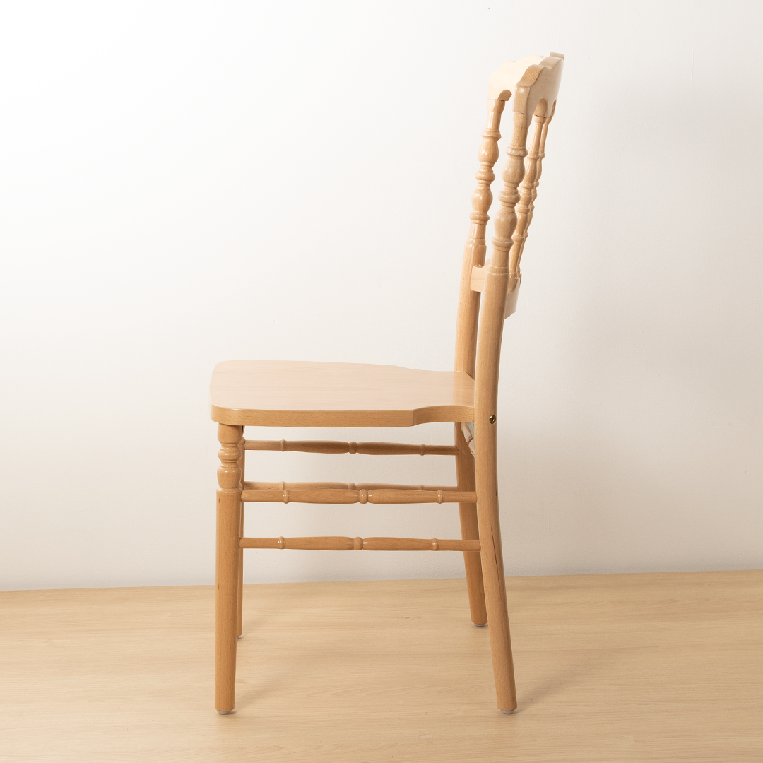 Silla Napoleon Madera Natural