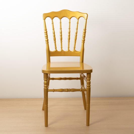 Silla Napoleon Resina Gold