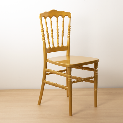 Silla Napoleon Resina Gold