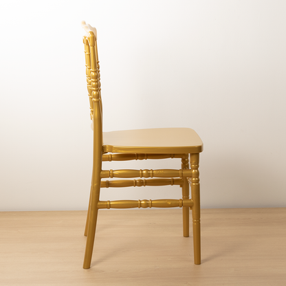 Silla Napoleon Resina Gold