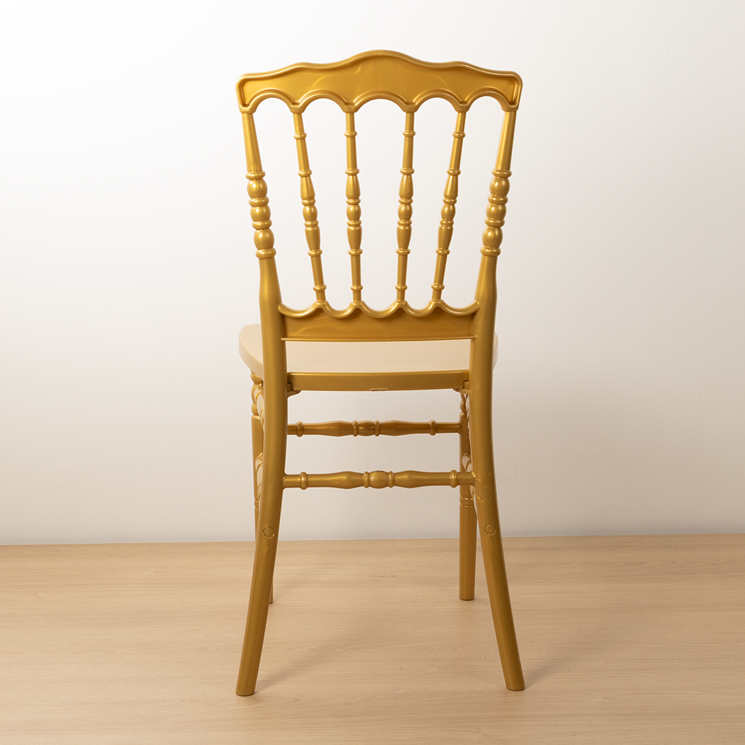 Silla Napoleon Resina Gold