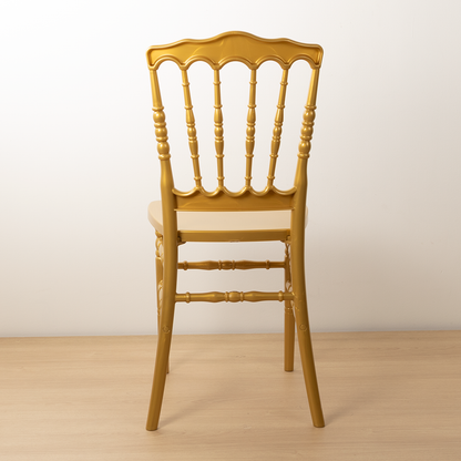 Silla Napoleon Resina Gold