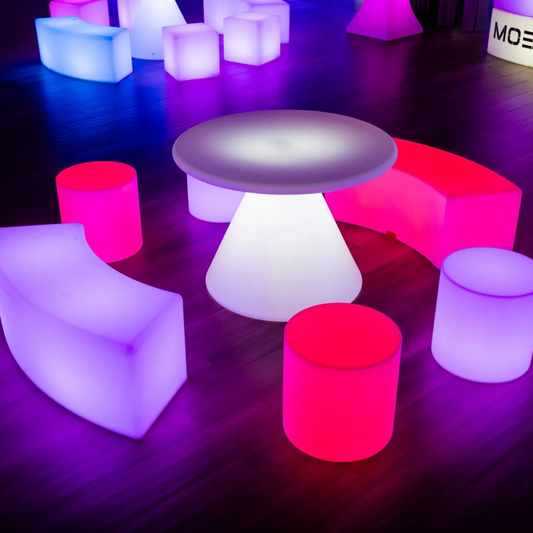 Mesa Led 100X70 Cm Mueble Led