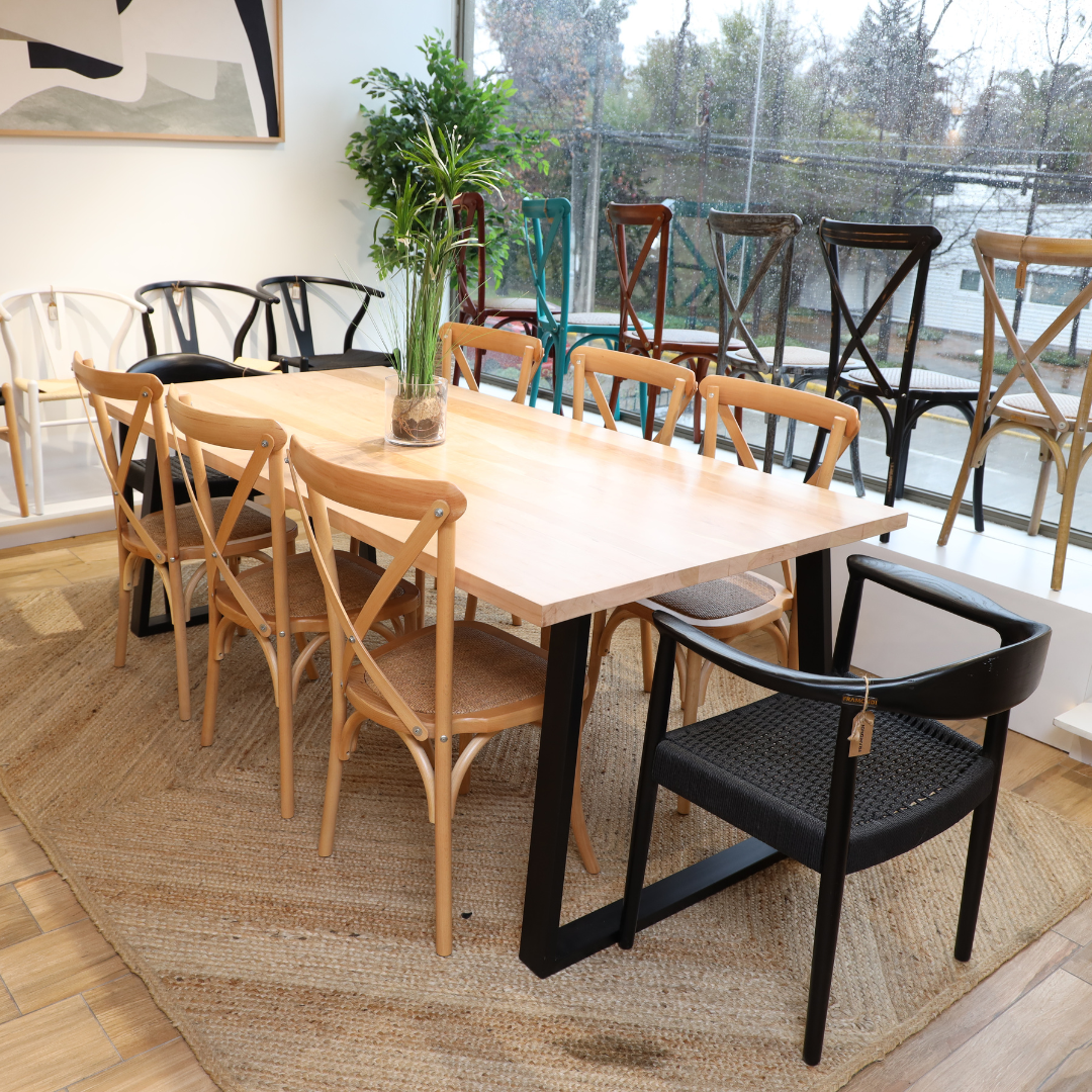 Mesa Magnolia Lenga 8P 200X100 Cm Mesa