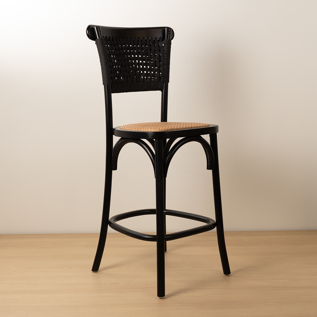 TABURETE LORENZA NEGRO