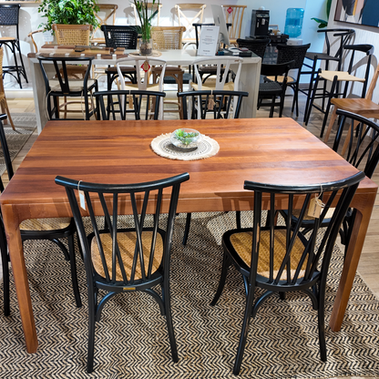 COMEDOR BRUNA + 6 SILLAS CROSSWOOD