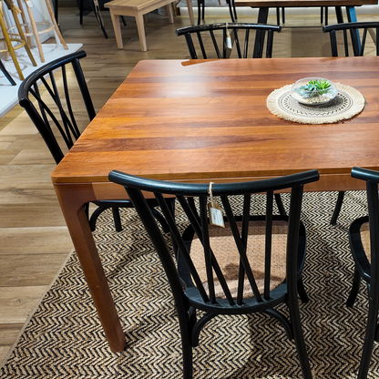 COMEDOR BRUNA + 6 SILLAS CROSSWOOD