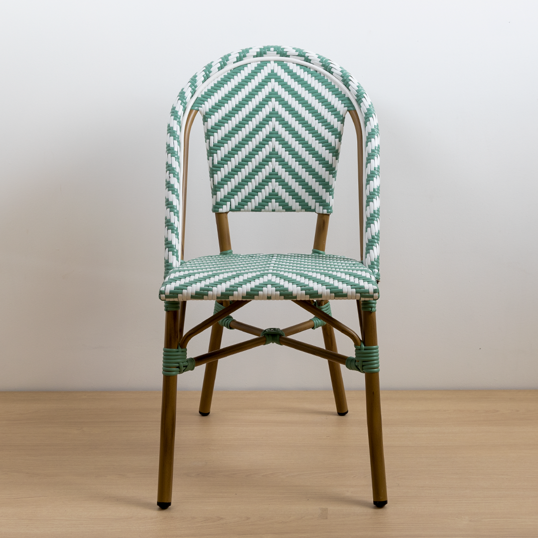 SILLA PARISINA (S/B) MENTA BICOLOR