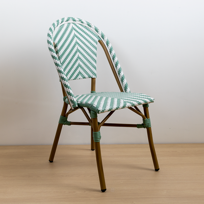 SILLA PARISINA (S/B) MENTA BICOLOR