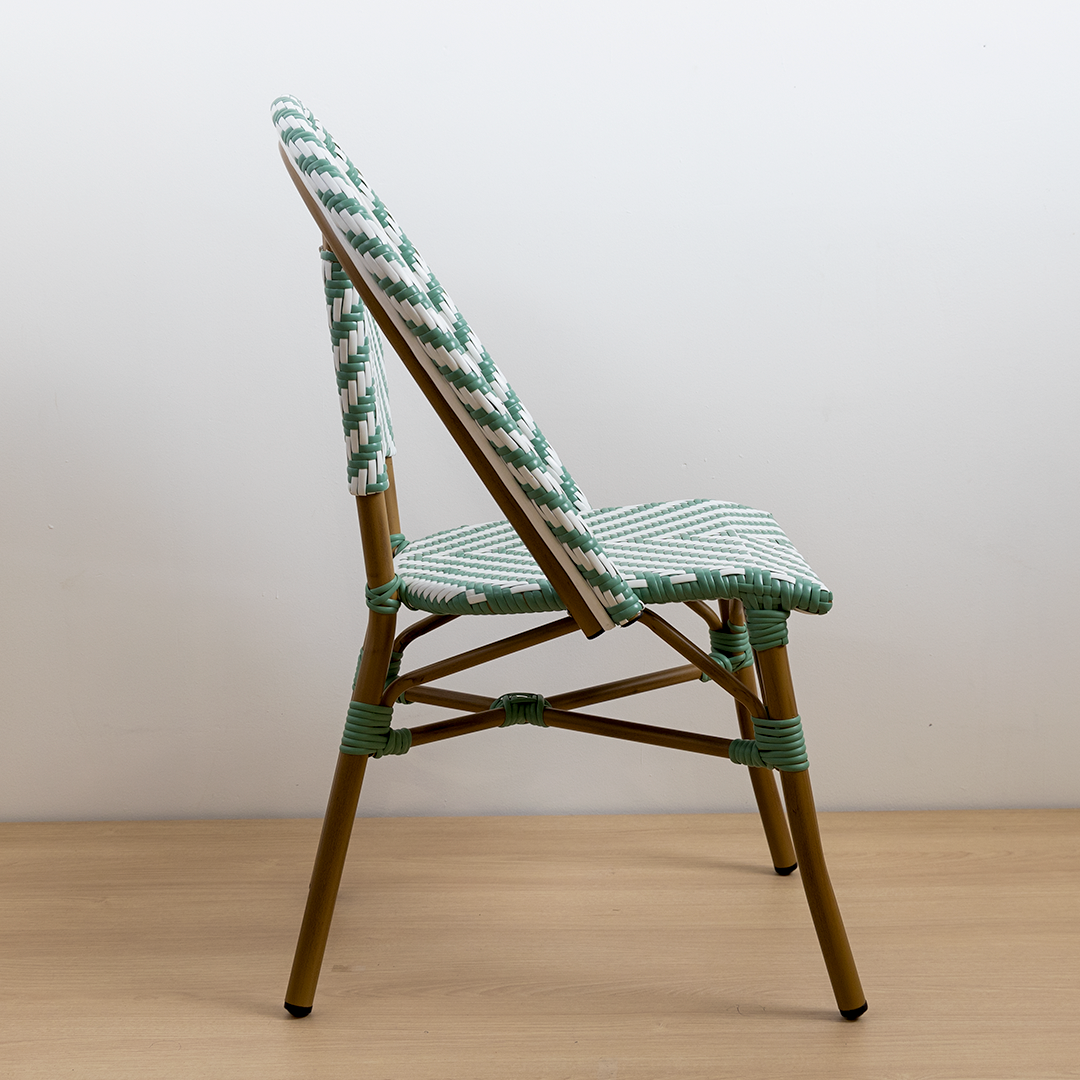 SILLA PARISINA (S/B) MENTA BICOLOR