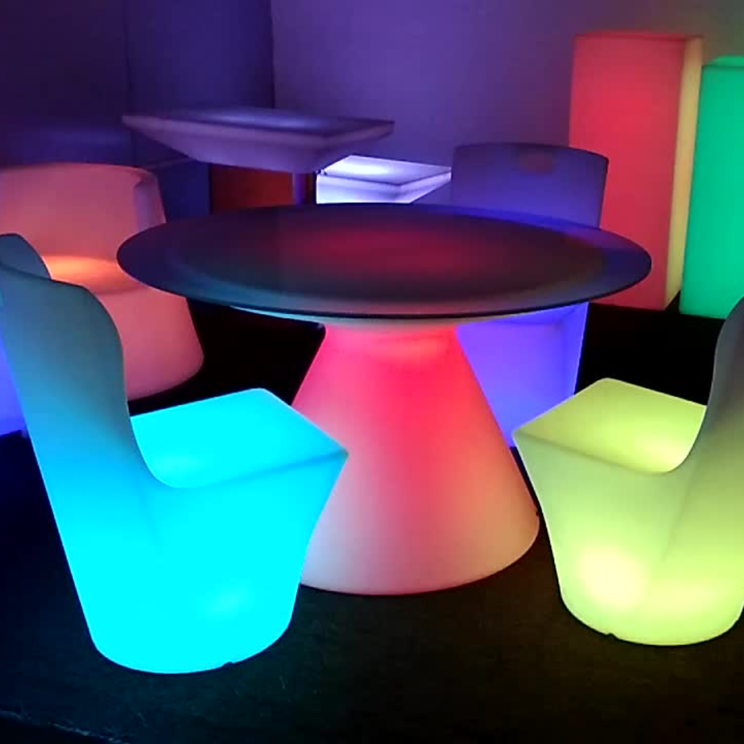 Mesa Led 100X70 Cm Mueble Led