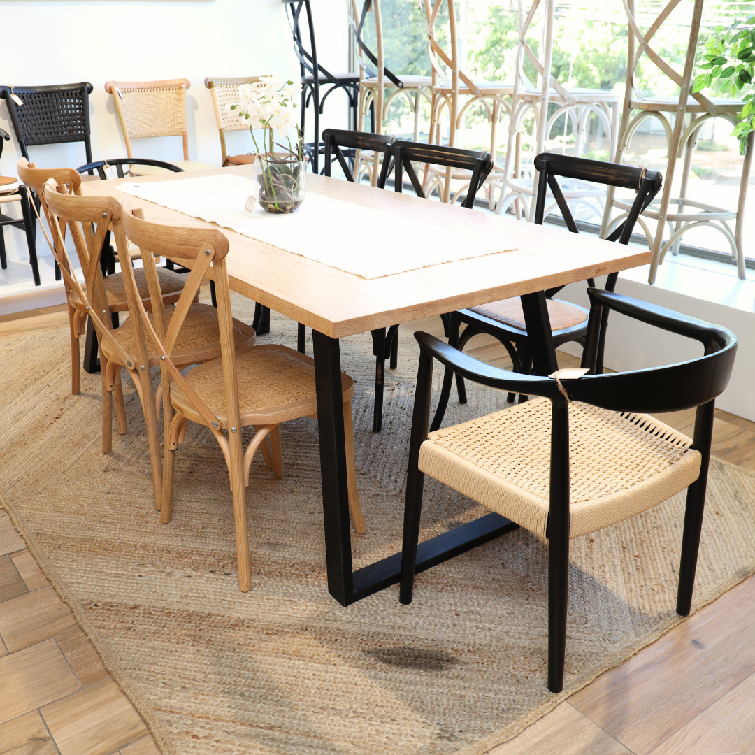 Mesa Emilia Roble Americano 8P 200X100 Cm Mesa