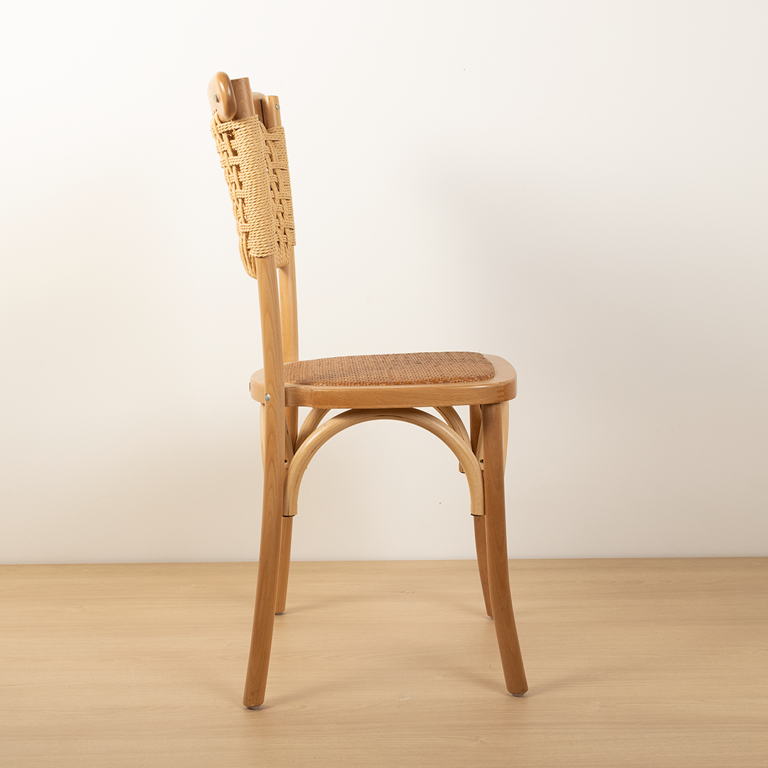 SILLA CROSS LORENZA NATURAL