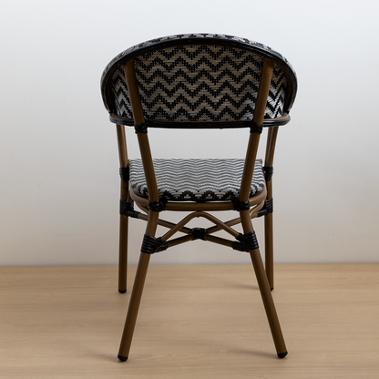 SILLA PARISINA (BRAZOS) ZIG-ZAG