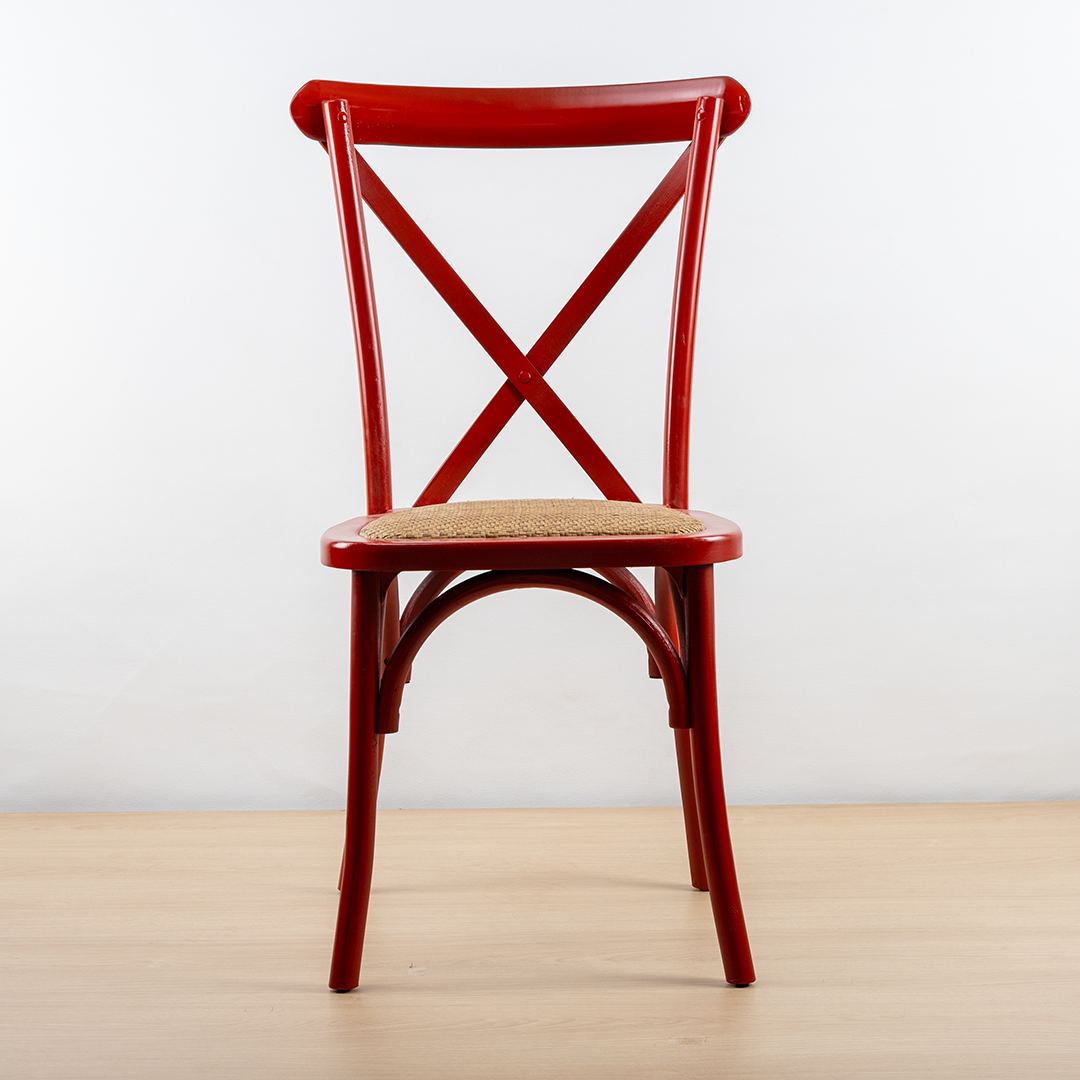 SILLA CROSSBACK ROJA