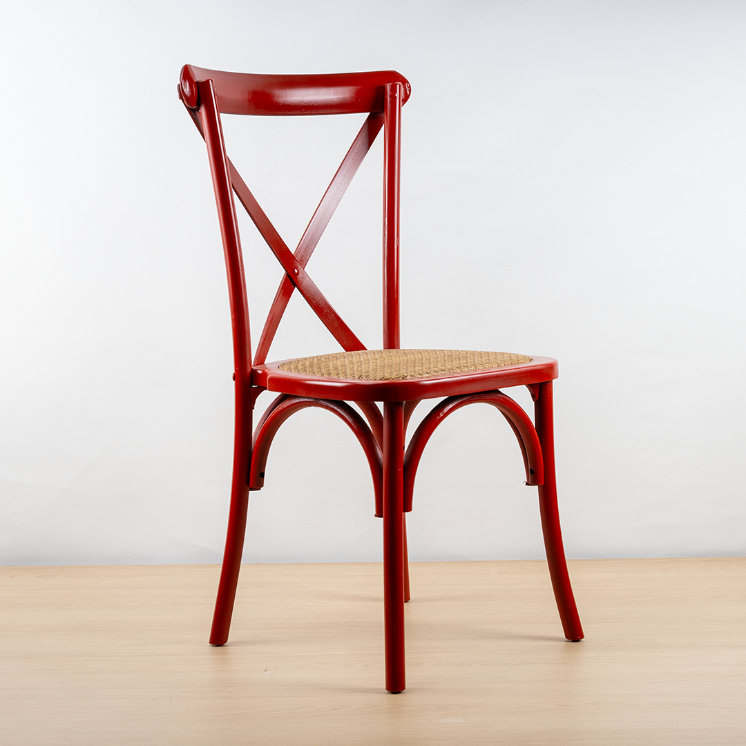 SILLA CROSSBACK ROJA