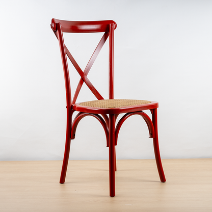 SILLA CROSSBACK ROJA