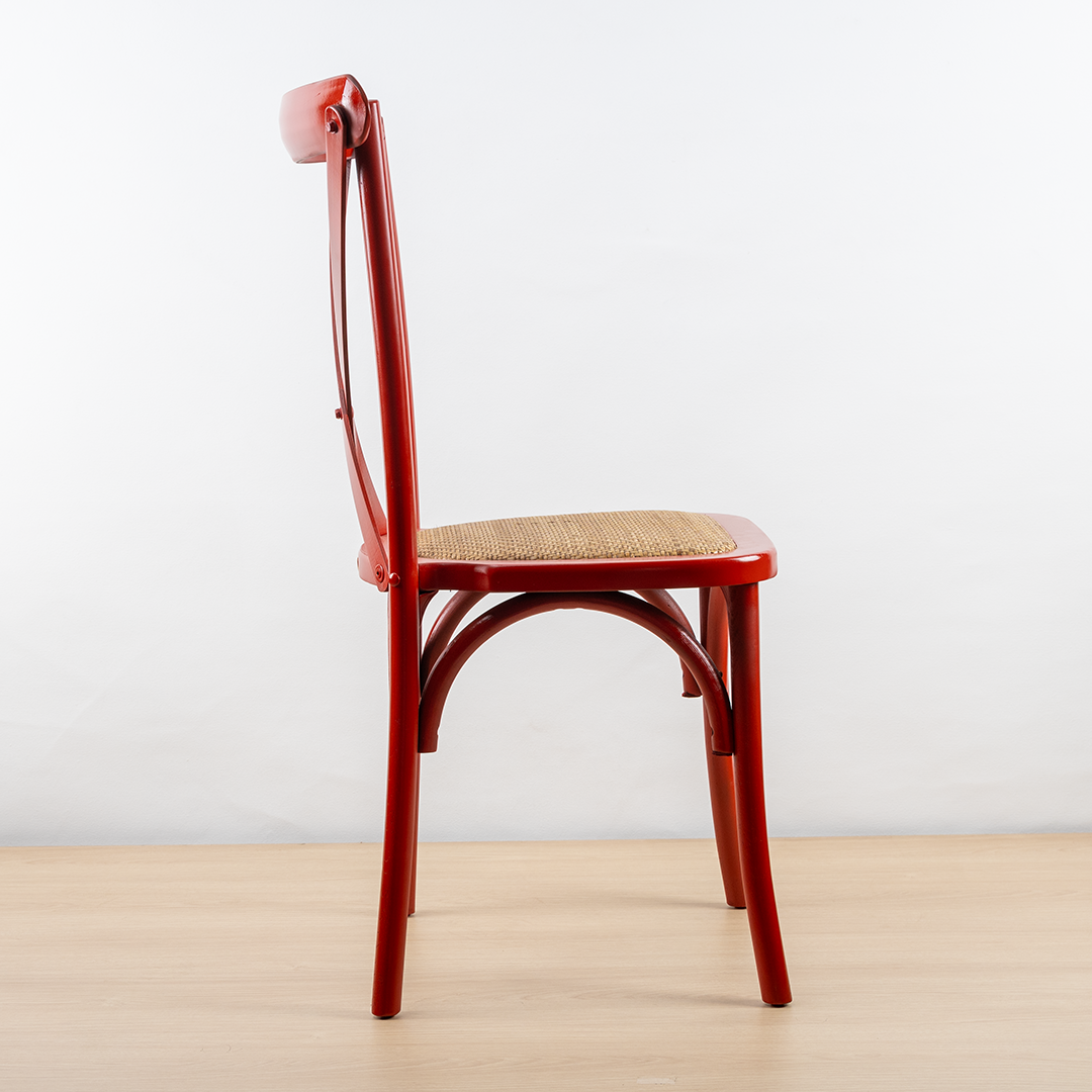 SILLA CROSSBACK ROJA