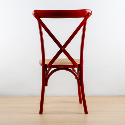 SILLA CROSSBACK ROJA