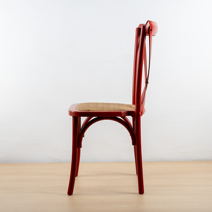 SILLA CROSSBACK ROJA